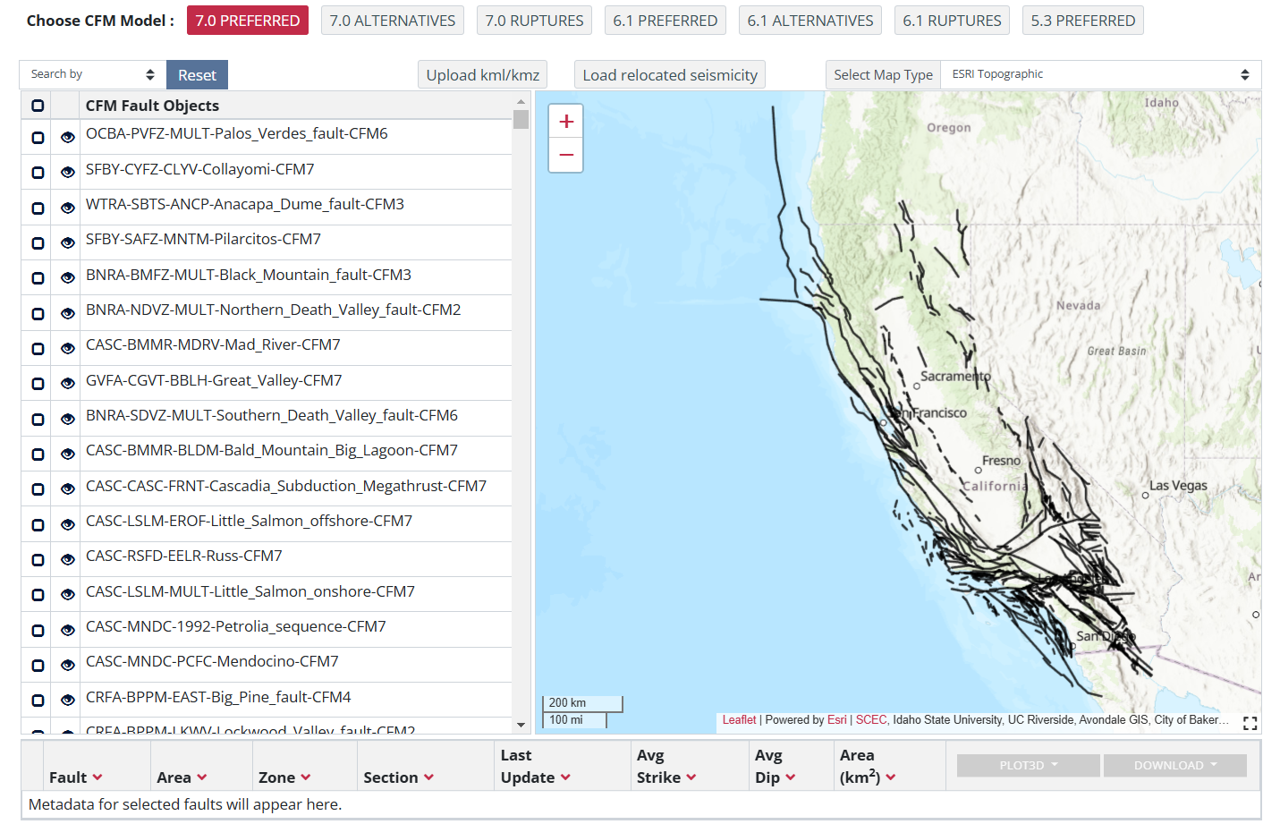 CFM Explorer Screenshot