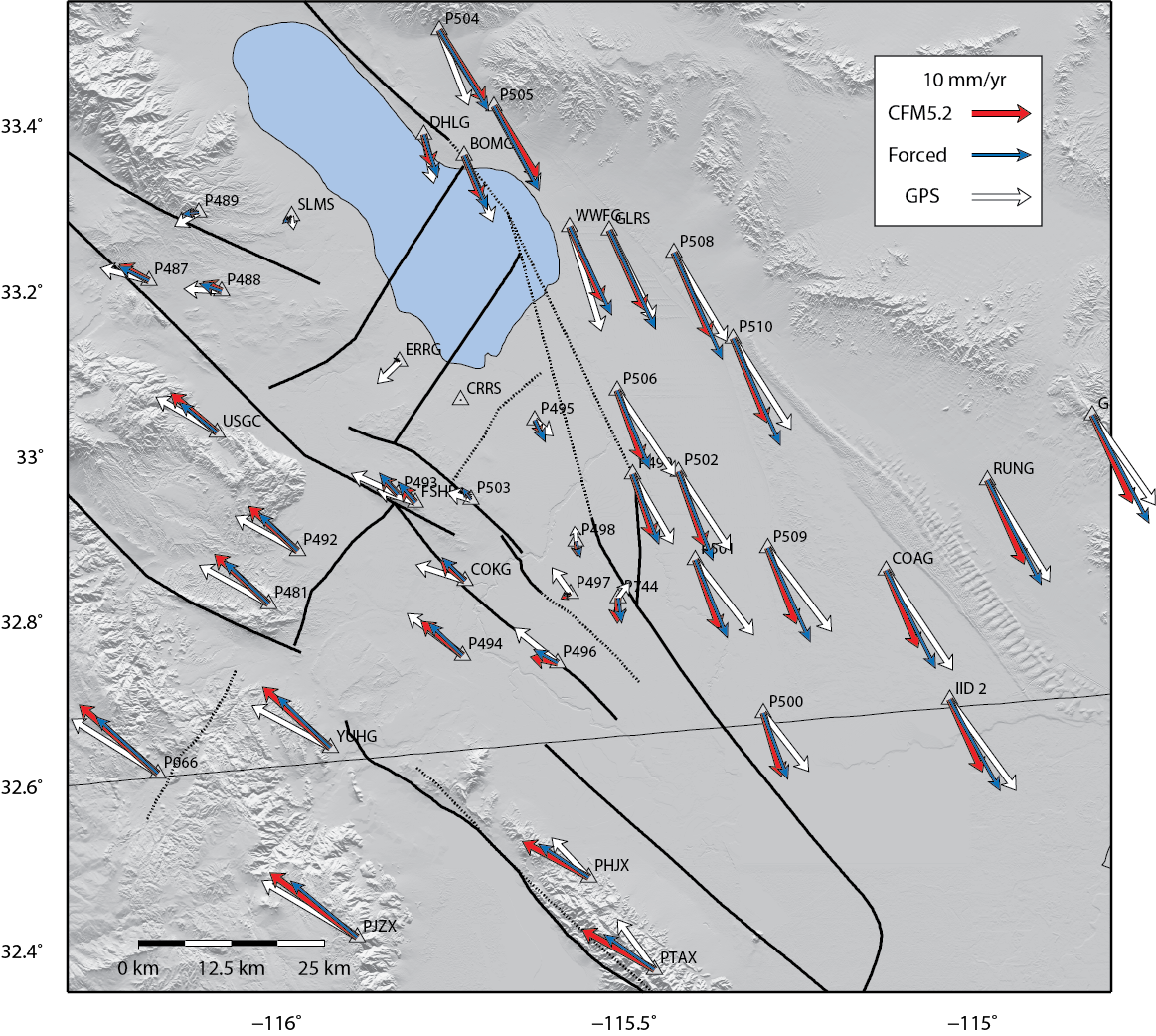 Imperial Valley GNSS Model Comparison